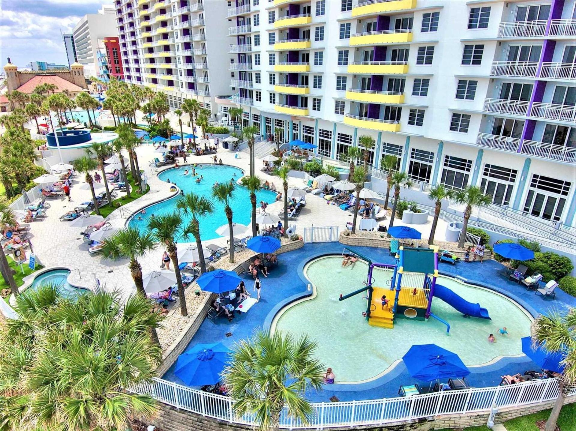 Luxury 17Th Floor 1 Bedroom Condo Direct Oceanfront Wyndham Ocean Walk Resort Daytona Beach | 1708 Exterior photo