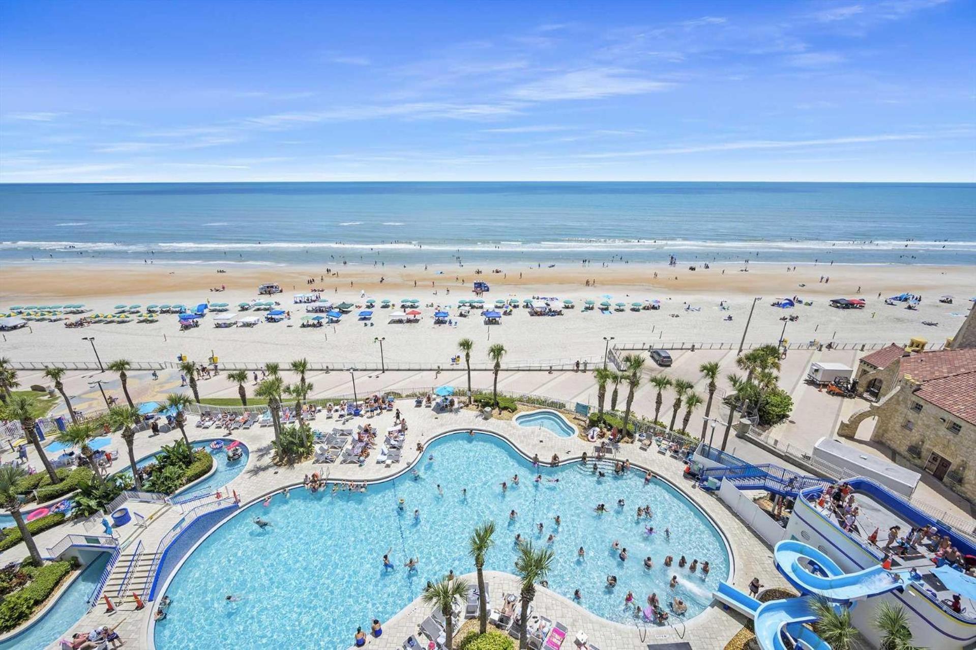 Luxury 17Th Floor 1 Bedroom Condo Direct Oceanfront Wyndham Ocean Walk Resort Daytona Beach | 1708 Exterior photo